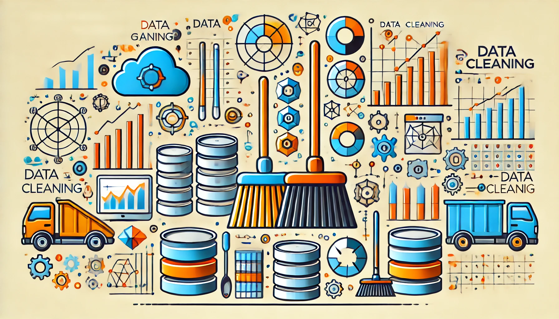 Data Cleaning Clipart