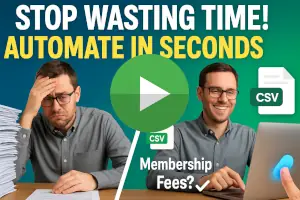 Automating Membership Fee Tracking with AI Tools